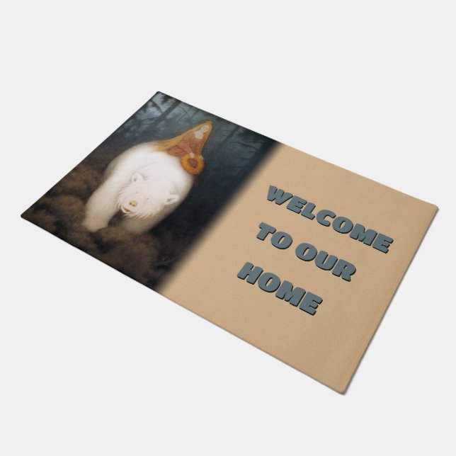 Paillasson Kittelsen - Ours blanc roi Valemon (Incliné)