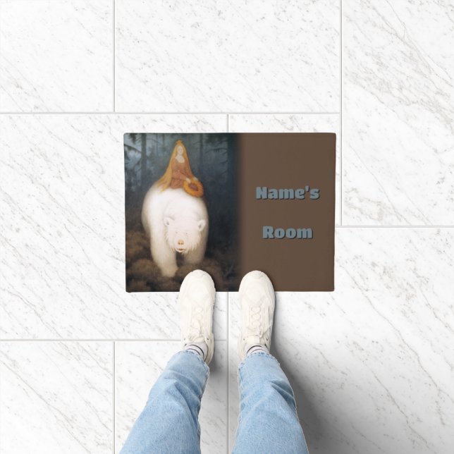 Paillasson Kittelsen - Ours blanc roi Valemon (Intérieur)