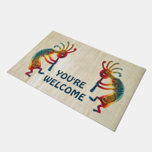 Paillasson KOKOPELLI ornemente I et II + vos idées