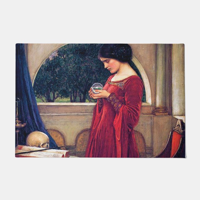 Paillasson La Boule de cristal, John William Waterhouse (Devant)