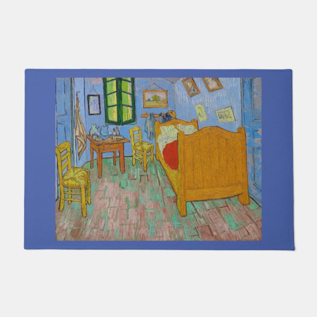 Paillasson La chambre de Van Gogh dans Arles Peinture Art (Devant)