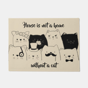 Paillasson La Chambre n'est pas une maison sans griffonnage