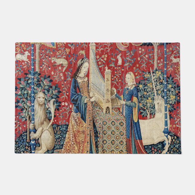 Paillasson La Dame et la licorne, Audition (Devant)