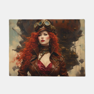 Paillasson La femme Steampunk