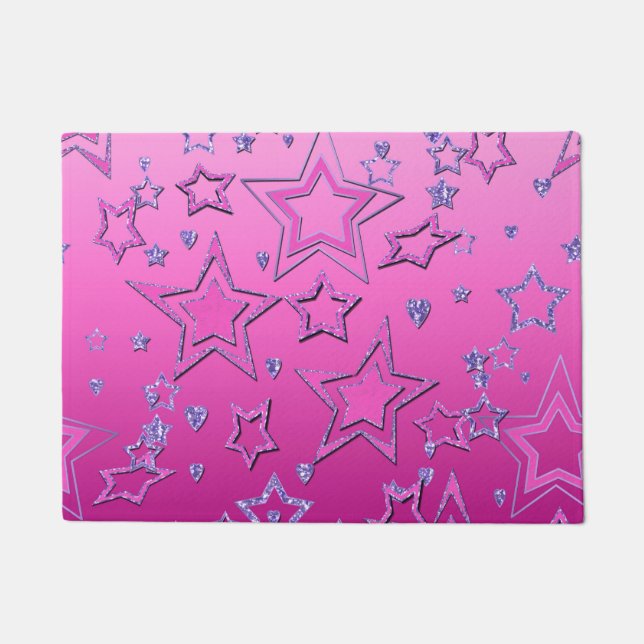 Paillasson La fête de Noël gradient paitter shine congras st (Devant)