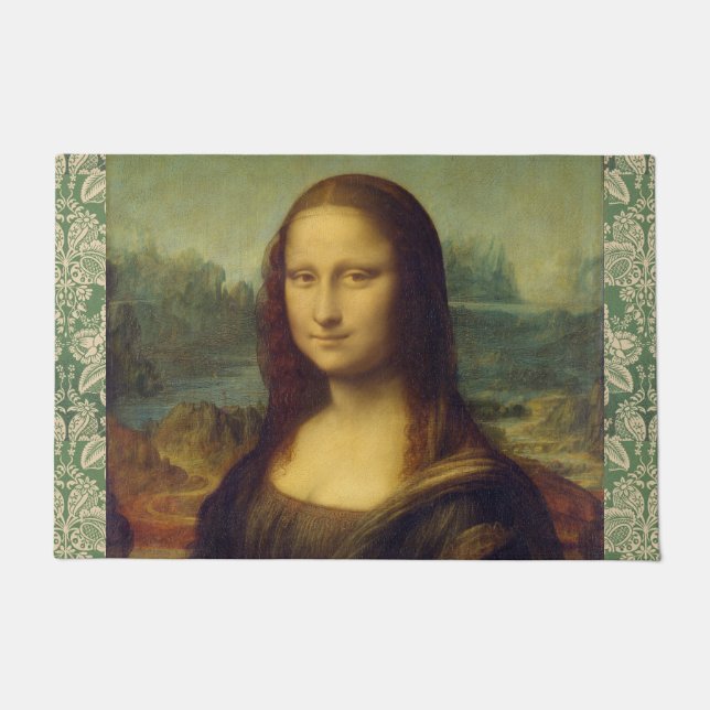 Paillasson La Mona Lisa par Leonardo da Vinci (Devant)