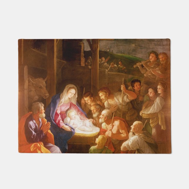 Paillasson La Nativité À La Nuit 1640 (Devant)