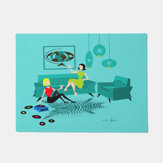 Paillasson La nuit de la fille dans la natte (Devant)