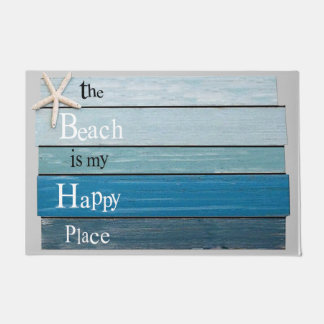 Paillasson La Plage Est Mon Joyeux Mat De Place, Océan 