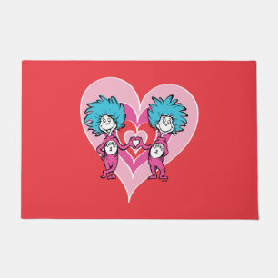 Paillasson La Saint-Valentin de Dr. Seuss Chose Une Chose D