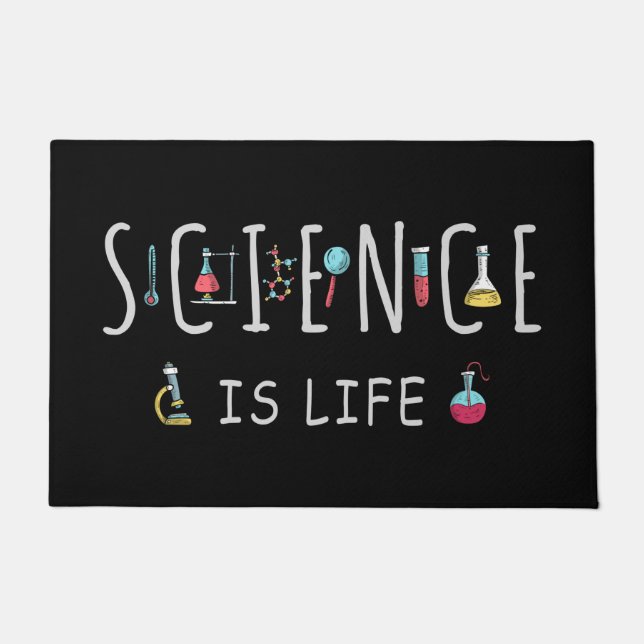 Paillasson La science est la vie (Devant)