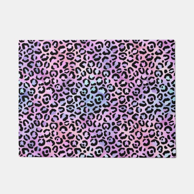 Paillasson La série Iridescent Leopard Design 4 (Devant)