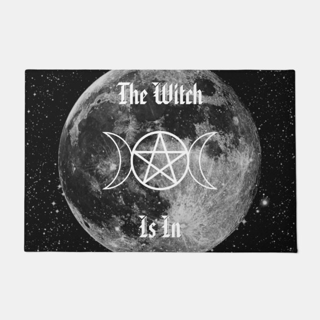 Paillasson La Sorcière Est Dans (Devant)