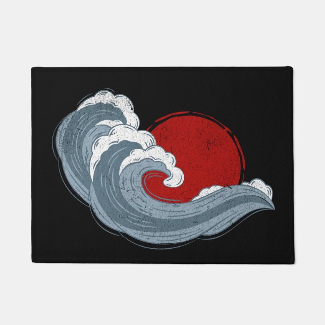 Paillasson La vague de Kanagawa (Devant)