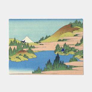 Paillasson Lac Hokusai Hakone dans la province de Sagami