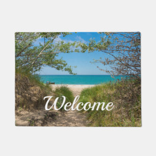Paillasson Lac Michigan Tranquillité Welcome Doormat