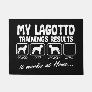 Paillasson Lagotto Romagnolo Dog Trainings Results Funny