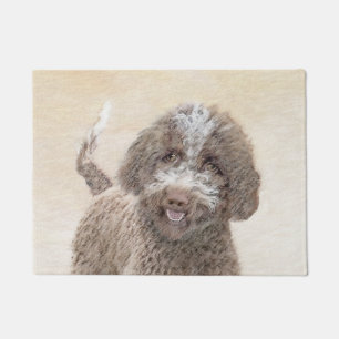 Paillasson Lagotto Romagnolo Peinture - Cute Original Chien A