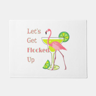 Paillasson Laissons le Flamant rose s'empiler