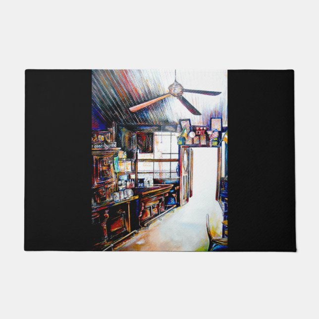 Paillasson L'amour n'est pas un mur, c'est un pont (Devant)