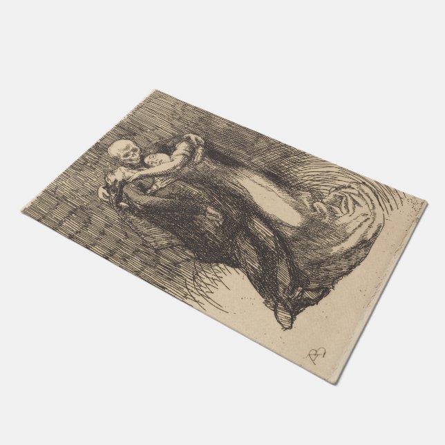 Paillasson L'amour reconnu (par Paul-Albert Besnard) (Incliné)