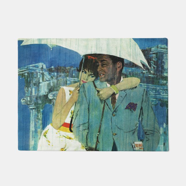 Paillasson L'amour vient à Mlle Lucas (Devant)