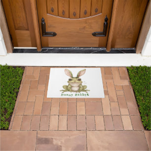 Paillasson Lapin Grenouille aux Oreilles Tombantes Crapaud Dr