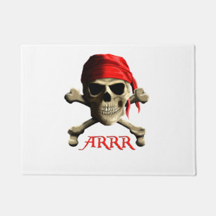 Paillasson L'ARRR parle comme un Jolly roger pirate