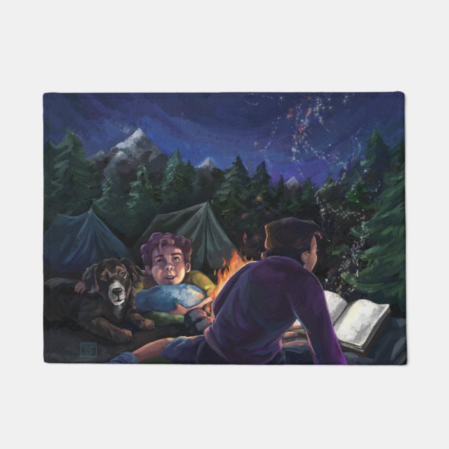 Paillasson L'art des chevaliers d'été (Devant)