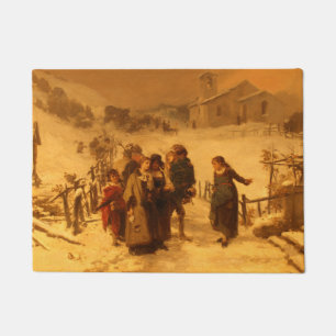 Paillasson L'avalanche (par Gerolamo Induno)