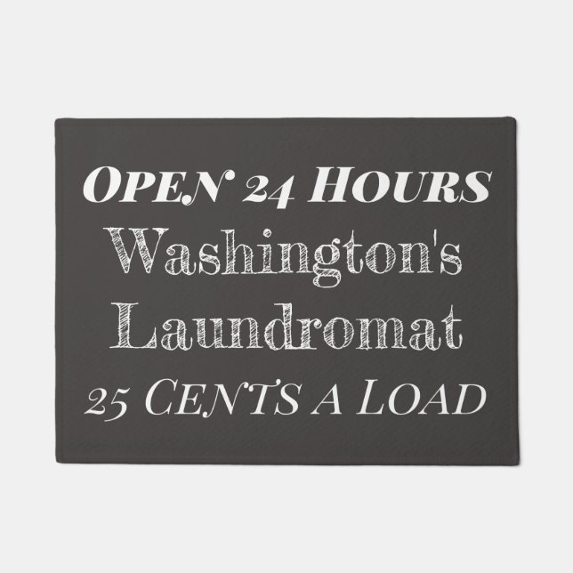 Paillasson Lave-linge personnalisée Tableau Lave-linge Lave-l (Devant)