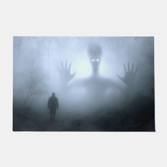 Paillasson Le cauchemar d'Halloween (Devant)
