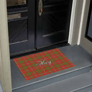 Paillasson Le clan écossais de vue font les foins le plaid d