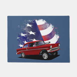 Paillasson Le drapeau américain et Gasser