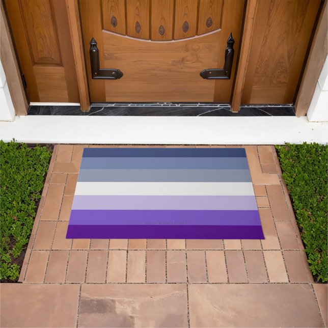 Paillasson Le drapeau de la fierté lesbienne butch de Slipper (De plein air)