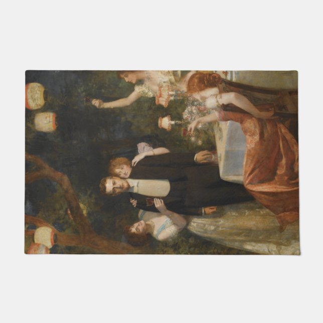 Paillasson Le Jardin d'Armide (par John Collier) (Devant)