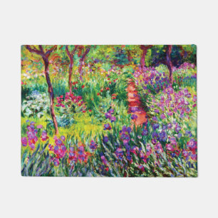 Paillasson Le jardin d'Iris à Giverny par Claude Monet