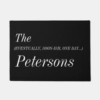 Paillasson Le Mat De Porte D'Un Jour