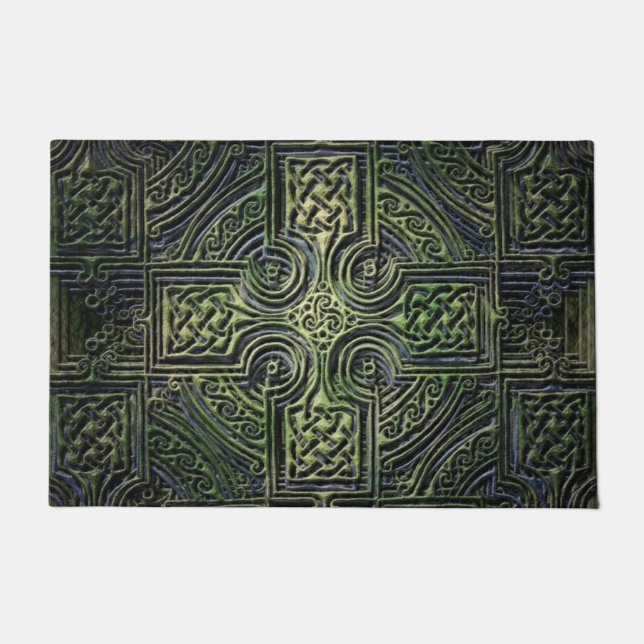 Paillasson Le nouage celtique Saint-Patrick's Day (Devant)