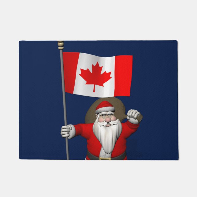 Paillasson Le Père Noël visite le Canada (Devant)