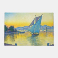Le port au coucher du soleil, Signac