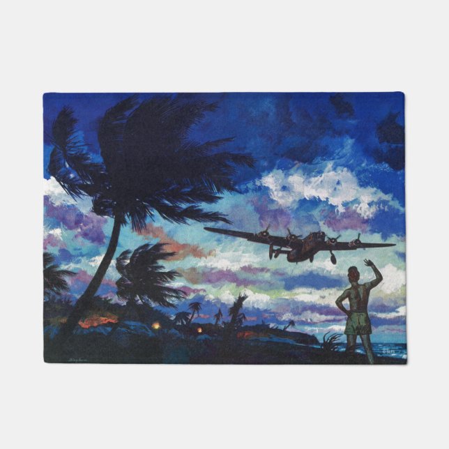 Paillasson Le retour du guerrier (Devant)