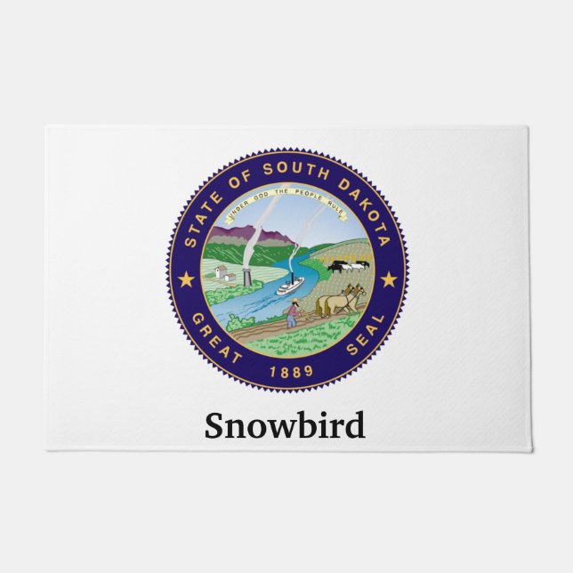 Paillasson Le Snowbird personnalisent (Devant)
