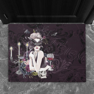 Paillasson Le Vampiress   Moody Gothic Vampy Glam Pale Peau
