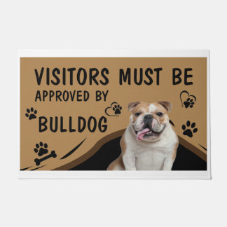 Paillasson Le Visiteur Doit Être Approuvé Par Springer Bulldo