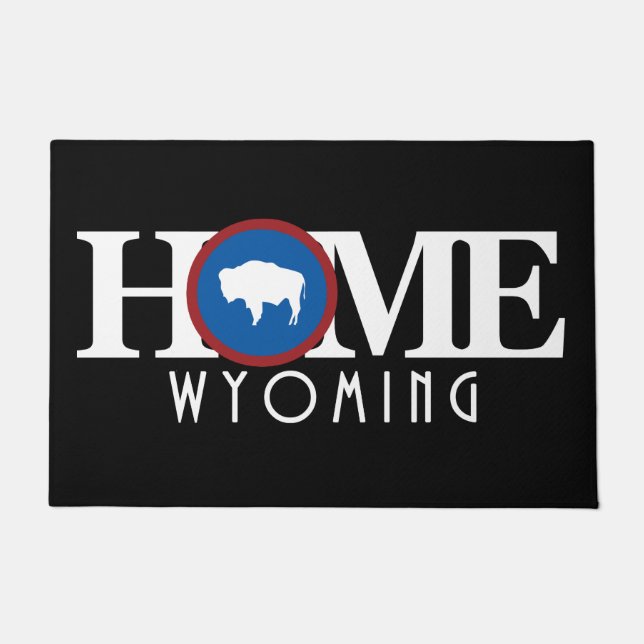 Paillasson Le Wyoming À LA MAISON (Devant)