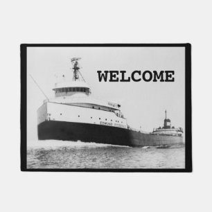 Paillasson L'Edmund Fitzgerald sur la rivière St. Clair
