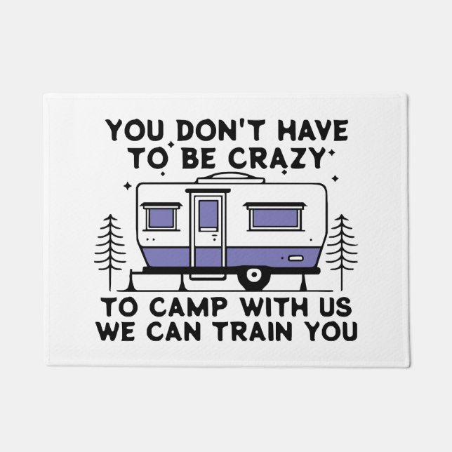 Paillasson Légende du camping depuis toujours (Devant)