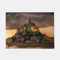 L'église de l'île du Mont-Saint-Michel Normandie