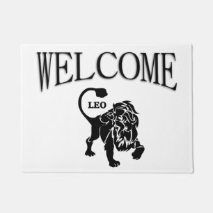 Paillasson Leo Lion Zodiac Welcome Mat